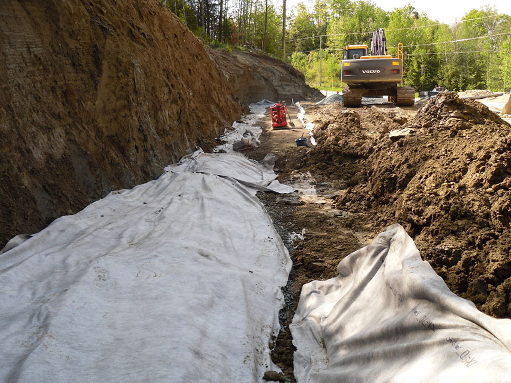 Before excavation