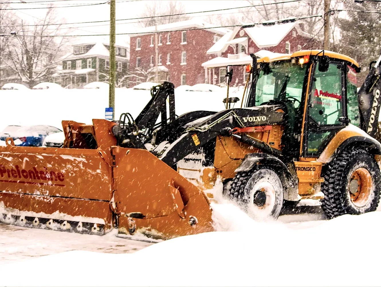 A. Préfontaine & Associés snow-removal operation