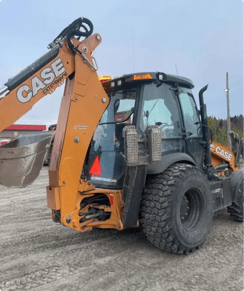 backhoe loader