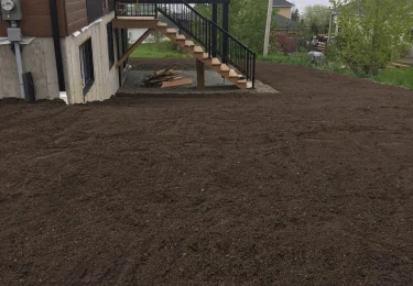 New-construction excavation and site preparation